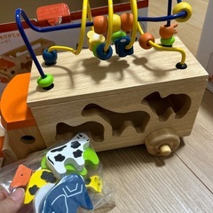 木のおもちゃの画像