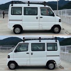 ⭐️早い者勝ち⭐️★車検2年付き‼️★令和9年12月まで★23年式★ハイルーフ★ルーフキャリア★MITSUBISHI  ミニキャブバン★の画像