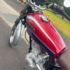 CG125  車体　バイク　原付　スクーター　車両の画像