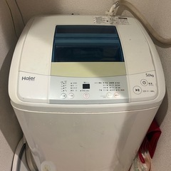 ハイアール5KG洗濯機の画像