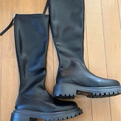 新品未使用　SHEIN シーイン ロングブーツ　24.0cmの画像