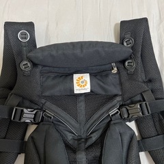 エルゴ　オムニ360 クールエアメッシュ　ブラック　抱っこ紐の画像
