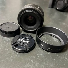 Nikon AF-S NIKKOR 35mm F1.8 G フード付の画像