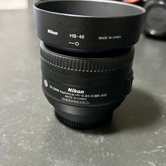 Nikon AF-S NIKKOR 35mm F1.8 G フード付の画像