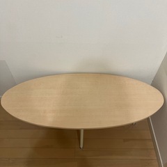 ★美品★ ナチュラル木目 ローテーブル 幅111cm 高さ39cm の画像