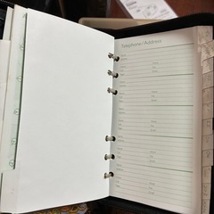 古いメモ帳　手帳　無料の画像