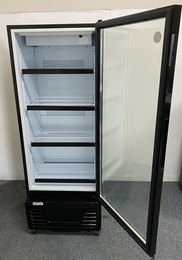 JCM RITS-324 タテ型 冷蔵ショーケース 324L 四輪キャスタ 2019年製