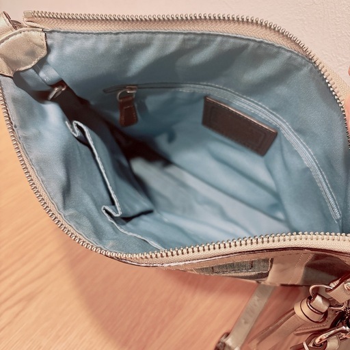 美品！！COACH コーチ ショルダーバッグ F13723 斜め掛け パッチワーク