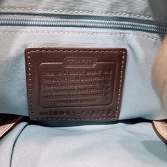 美品！！COACH コーチ ショルダーバッグ F13723 斜め掛け パッチワークの画像