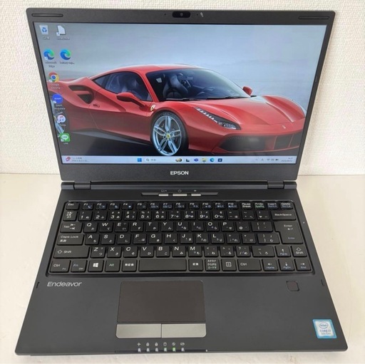 032【極美品・高性能】i7第8世代✨EPSON Endeavor SSD512GB メモリ16GB Windows11