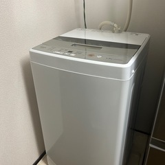 【決まりました】2021年購入　AQUA 4.5kg 洗濯機　の画像