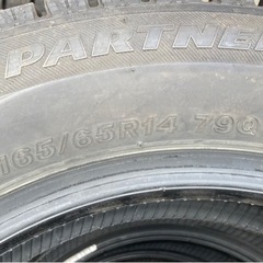 BRIDGESTONE 165/65R14 24年製　冬タイヤの画像