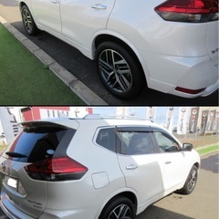 ⭐️エクストレイル⭐️モードプレミアiハイコントラストインテリア4WD🌈純正ナビテレビ🌈全周囲カメラ🌈車検2年付‼️保証1年間距離無制限‼️の画像