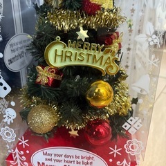 卓上クリスマスツリーの画像