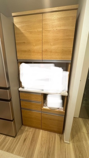 【美品2024/3購入】ニトリ　キッチンボード　リガーレ　80幅セット