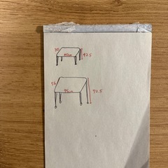 テーブルセットの画像