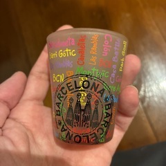 未使用品 スペイン　サグラダファミリア　ショットグラスの画像
