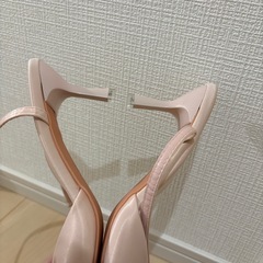 【未使用】ヒールサンダル 24.5~25cmの画像
