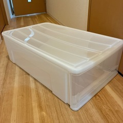 衣装ケース(クリア)の画像
