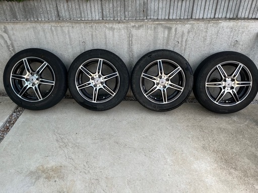 [譲る方決定済]定番サイズ15インチタイヤホイール４本セット[ただいま交渉中]