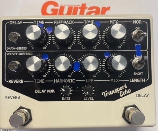 【値下げ受付可能】2in1ペダルエフェクター Transport echo