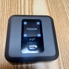 FS040W モバイルwifiルーター simフリー バッテリーほぼ新品の画像
