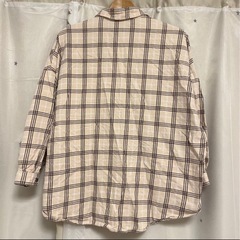 チェックシャツ Mサイズの画像