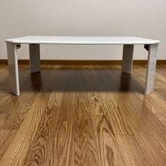 折りたたみ机（しろ白）の画像