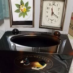 クオーツ置時計  ケース付き  100円の画像
