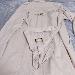NICE CLAUPトレンチコート　ベージュ　新品同様　Lサイズの画像