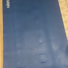 ヨガマット　青の画像