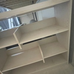 収納家具　棚　ラック　ホワイト　白の画像