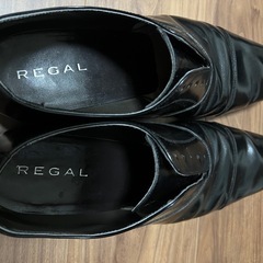 REGAL 011Rブラック　ストレートチップ　26.0cm(ラバー底貼付済み) の画像