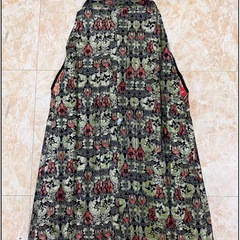 成人式用 男性袴 1式フルセット 派手 柄 お洒落 着物 羽織り 新品 未使用品の画像