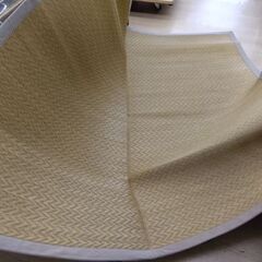 極上美品　2畳　厚手　カーペット　ござ　絨毯　和風　の画像