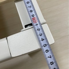 セミダブル ベッドフレーム 白の画像