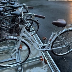 自転車　新品購入　半年使用の画像