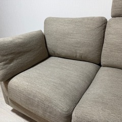 【美品】2人掛けソファ　ナチュラルインテリアに◎の画像