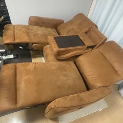 電動ソファー  3人掛け  そこそこ美品の画像