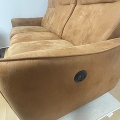 電動ソファー  3人掛け  そこそこ美品の画像