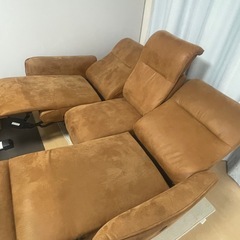 電動ソファー  3人掛け  そこそこ美品の画像