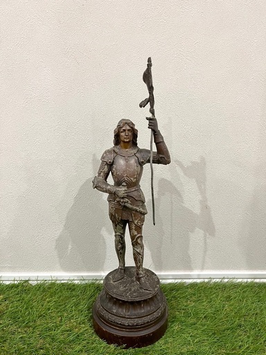 ジャンヌダルク　置物　オブジェ　レトロ