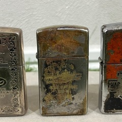 ZIPPO 3点まとめ売り　アンティークの画像