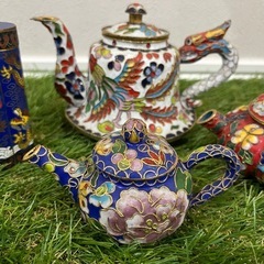 中国　七宝焼　まとめ売り　美術品の画像