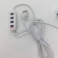 新品　ライト付きスマホホルダー　USB接続の画像