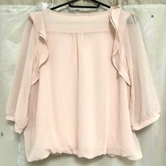 Mサイズ 七分袖ブラウスの画像