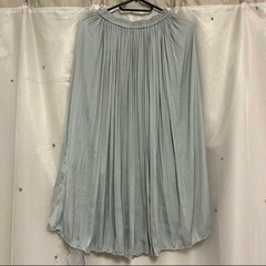 Mサイズ プリーツロングスカート INGNIの画像