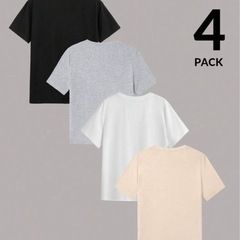 【SHEIN】【新品未使用】SHEIN Essnce 4枚セット カジュアルの画像