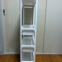 ラック　キャスター付き　洗濯機横などに！の画像