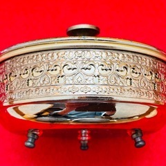 資生堂 花椿会 ノベルティ ファンシー パウダーボックス レトロ アンティークの画像